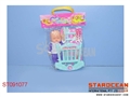 ST091077 - BABY CRIB&7DOLL