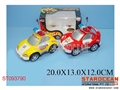 ST093790 - B/O CARTOON CAR W/LIGHT&SOUND(2)