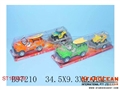ST102629 - 二款喷惯性车拖摩托车