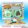 ST159376 - B/O 16PCS PUZZLE CAR