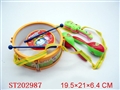 ST202987 - 6 INCH  DRUM AND HAMMER AND MUSICAL INSTRUMENT