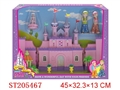 ST205467 - PINK CASTLE WITH LIGHTS AND MUSIC