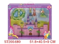 ST205480 - PINK CASTLE WITH LIGHTS AND MUSIC