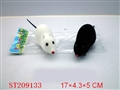 ST209133 - PULL-BACK RAT(3 COLORS ASSORTED)