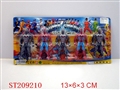 ST209210 - SPIDER MAN WITH LIGHT （5PCS 2 COLORS ASSORTED）