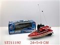 ST211192 - 4W R/C  BOAT (4 COLORS ASSORTED)
