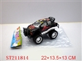 ST211814 - 蜘蛛侠奥特曼越野惯性赛车/二款四色混装