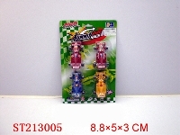 ST213005 - SPRING F1 CAR(4PCS/ 2 STYLES ASSORTED)