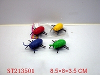 ST213501 - PULL-BACK BEETLE(4 STYLES 4 COLORS ASS)