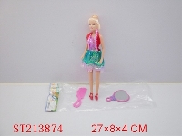 ST213874 - BEAUTY DOLL WITH COMB AND GLASS