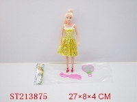 ST213875 - BEAUTY DOLL WITH COMB AND GLASS