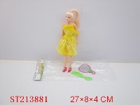 ST213881 - BEAUTY DOLL WITH COMB AND GLASS