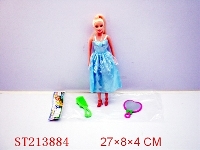 ST213884 - BEAUTY DOLL WITH COMB AND GLASS