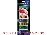 ST214111 - METAL CAR （6PCS）