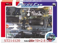 ST214120 - 警察合金套装（12PCS）