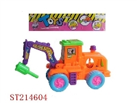 ST214604 - 惯性积木工程车