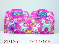 ST214679 - PORCELAIN ENAMEL CARTOON HORSE （2 STYLES MULTICOLORS ASSORTED）