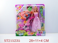 ST215235 - 11.5 INTH BEAUTY DOLL(3 STYLES )