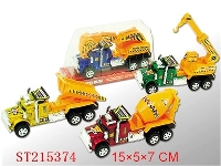 ST215374 - 惯性工程车(四款混装）