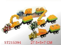 ST215394 - 惯性工程车(4款混装）