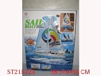ST215725 - 2W R/C SAIL BOAT WITHOUT BATTERY