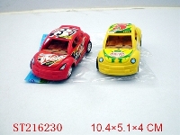 ST216230 - PULL-BACK CAR（2 STYLES 3 COLORS ASSORTED）