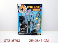 ST216793 - POLICE PLAY  SET