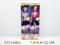 ST216965 - BEAUTY DOLL(11.5INCH 6 STYLES MULTICOLORS ASSORTED)