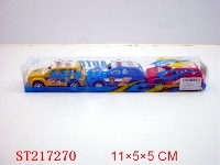 ST217270 - PULL-BACK CAR（3PCS 2 STYLES 4 COLORS ASSORTED）