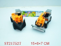 ST217527 - 实色惯性工程车（六款混装）