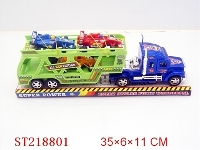 ST218801 - 惯性拖车,挺力方程车3只/三色混装