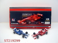 ST219299 - 1：24 METAL FORMULAR CAR WITH MUSIC(RED,BLUE)