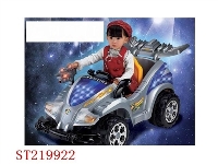 ST219922 - B/O BABY CAR WITH LIGTH AND MUSIC (YELLOW PINK GREEN)