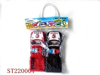 ST220004 - 惯性皮警卡（红黑混装）
