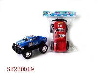ST220019 - 越野镀座皮卡车(红、蓝混装)
