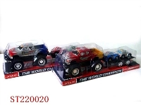ST220020 - 惯性越野火纹皮卡拖板车
