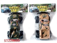 ST220033 - 惯性越野迷彩皮卡车(二色混装)