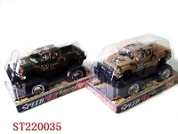 ST220035 - 惯性越野迷彩皮卡车(二色混装)