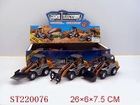 ST220076 - 6只庄惯性工程车/三款混装