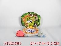 ST221864 - BEN 10 BASKETBALL BOARD WITH 1*8CM BALL