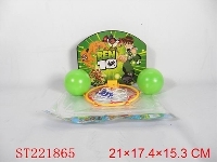 ST221865 - BEN 10 BASKETBALL BOARD WITH 2*BALL