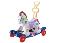 ST222611 - BABY ROCKING HORSE WITH AXLE,MUSIC AND LIGHT