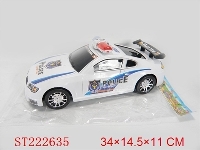 ST222635 - 惯性警车(白色)