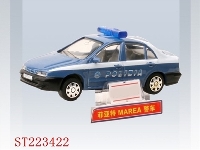 ST223422 - 1:43 MAREA POLICE CAR FREEWHEEL&METAL