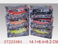 ST223464 - Die-Cast Ford&Lexus Jeep(2styles) PULL BACK CAR