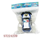 ST224239 - 惯性警车(车轮带灯.包电)/二款混装(红.蓝.黑)宝马.保时捷