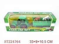 ST224764 - FRICTION TRACTOR FARM SET