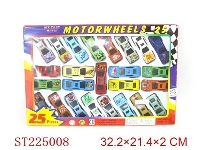 ST225008 - METAL CAR（25PCS）