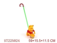 ST225024 - HAND PUSHING BEAR WITH SOUND
