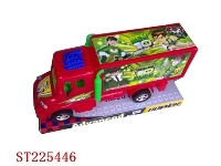ST225446 - 实色BEN10惯性拖头车(三色混装)